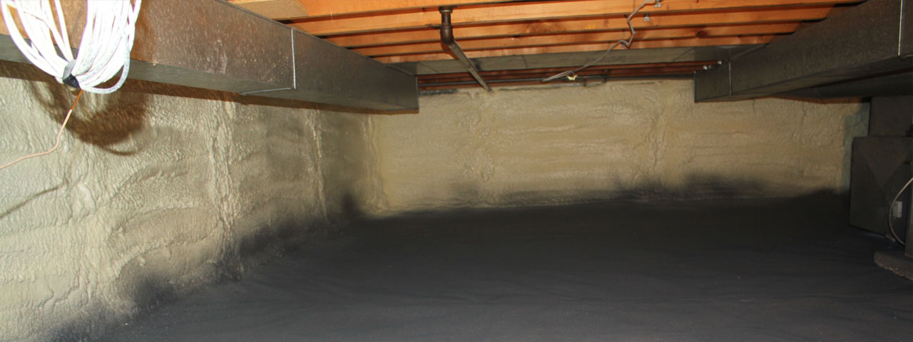 Trenton spray foam insulation for crawl spaces